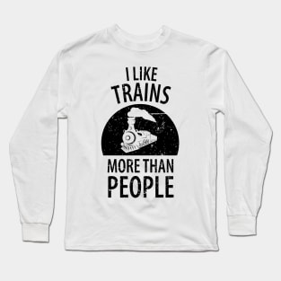 train railwayman trains driver Long Sleeve T-Shirt